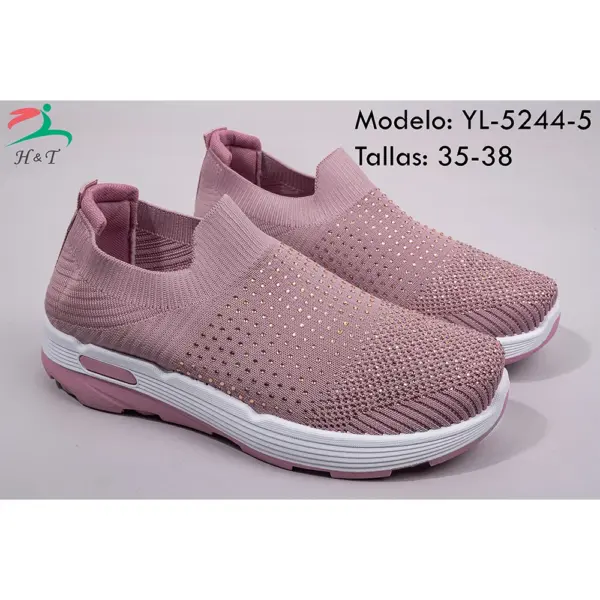 Tenis Deportivos Tejido Transpirable Diseño Suela Amortiguada/YL-5244 - Image 15