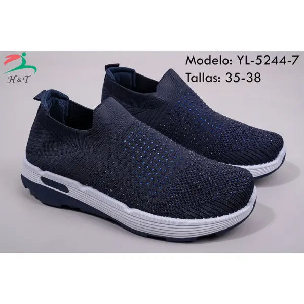 Tenis Deportivos Tejido Transpirable Diseño Suela Amortiguada/YL-5244 - Image 8