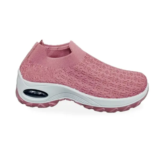 Zapatos Deportivos Punto Tejido Suela Amortiguación/YL-5245 - Image 7