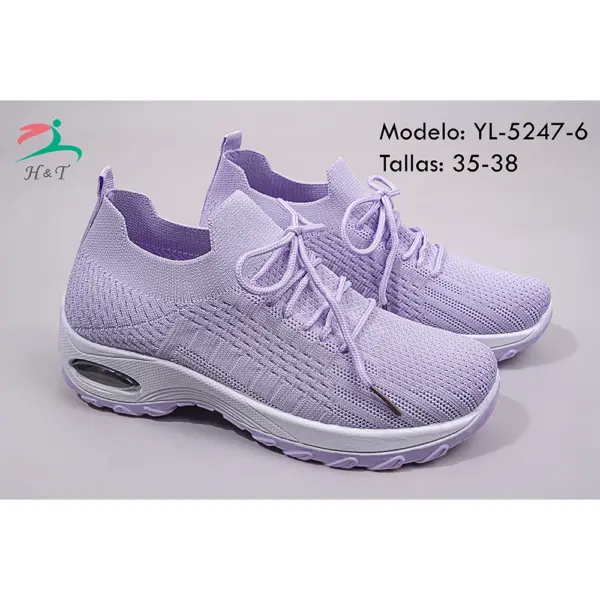 Zapatos Cordones Tejido Transpirable/YL-5247 - Image 11
