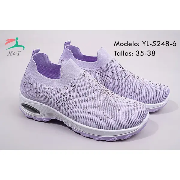 Zapatos Casual Slip-On Brillantes/YL-5248 - Image 16