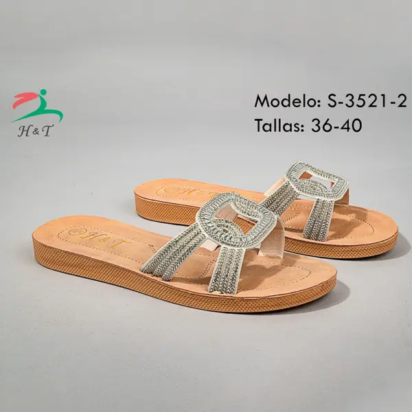 Sandalias Decoradas - Mujer/Q-3521