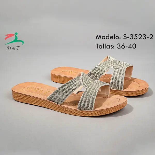 Sandalias Cruzadas - Mujer/Q-3523