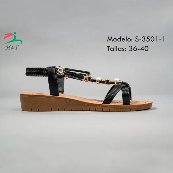 Sandalias Elegantes con Detalles - Mujer/S-3501 - Image 2