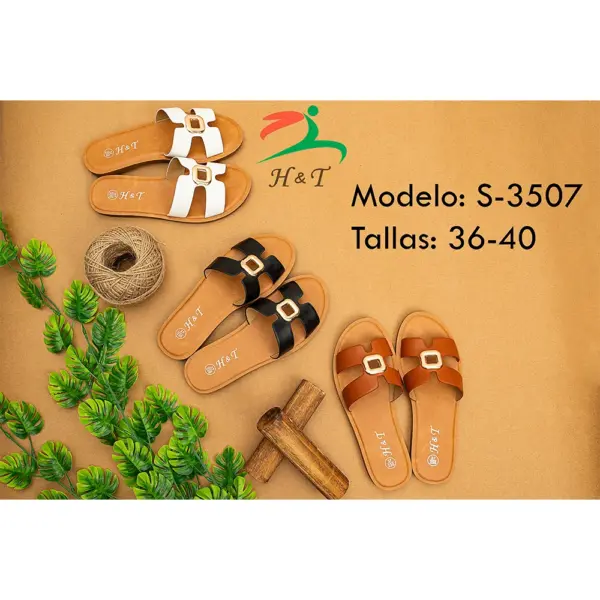 Sandalias con Hebilla - Mujer/S-3507 - Image 4