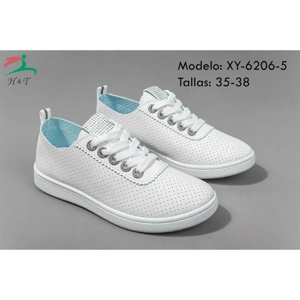 Tenis Casual Perforados - Mujer/XY-6206 - Image 4