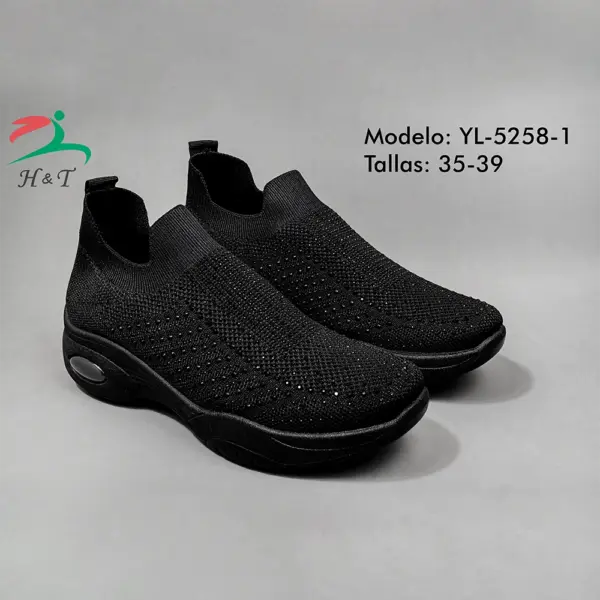 Tenis Slip-On Brillantes - Mujer/YL-5258 - Image 7