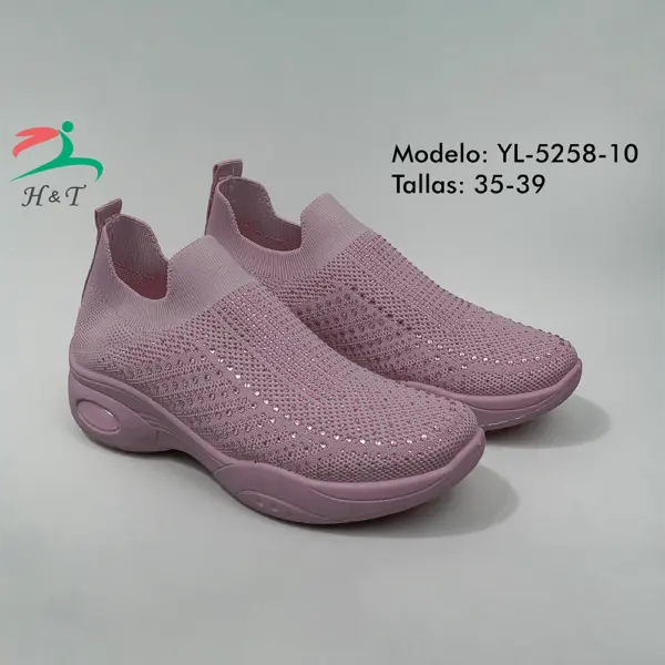 Tenis Slip-On Brillantes - Mujer/YL-5258 - Image 2