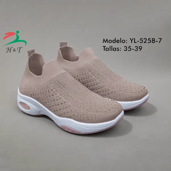 Tenis Slip-On Brillantes - Mujer/YL-5258 - Image 3