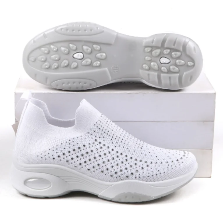 Calzado Tenis Slip-On Brillantes Cómodos Brillitos Mujer/YL-5258 - Image 10