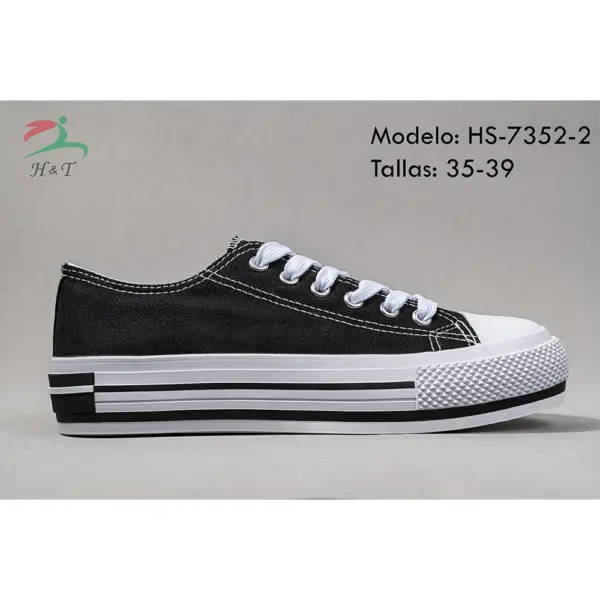Zapatillas Lona Corte Clásico/HS-7352