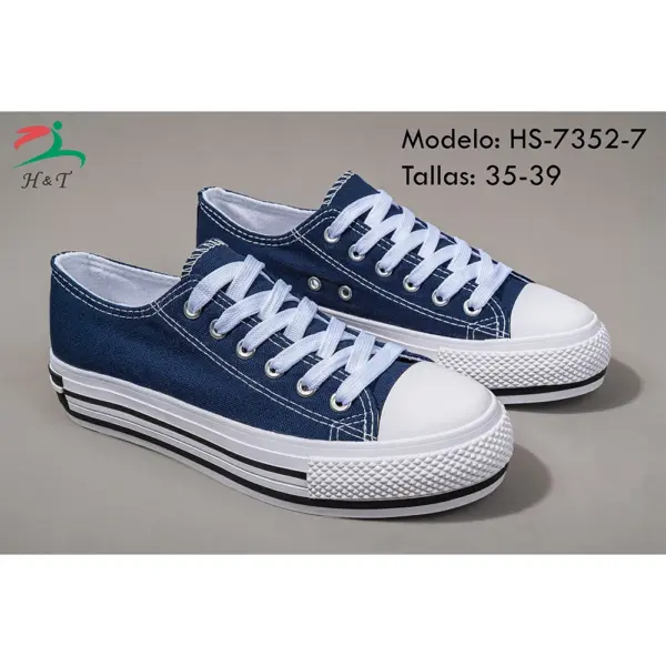 Zapatillas Lona Corte Clásico/HS-7352 - Image 11