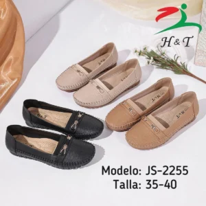Mocasín Ligero Flexible Mujer/JS-2255