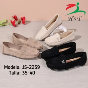 Mocasín Cómodo Plataforma Ligero Mujer/JS-2259