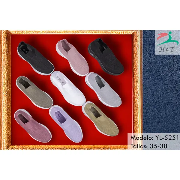 Tenis de Tejido - Mujer/YL-5251 - Image 3