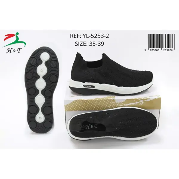 Zapatos Casual Slip-On Brillantes/YL-5253 - Image 5