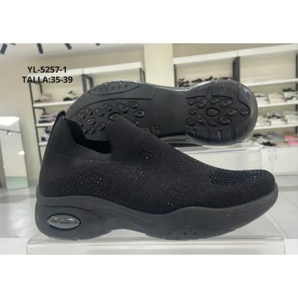 Zapatos Casual Slip-On Brillantes/YL-5257