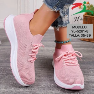 Calzado Tenis Plataforma Cómodos Suela Suave Mujer/YL-5261