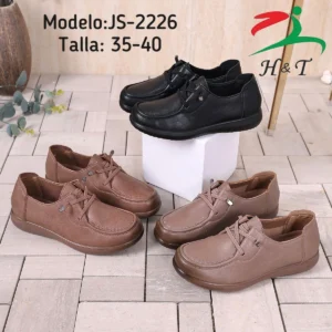 Mocasín Liso Cómodo Mujer/JS-2226