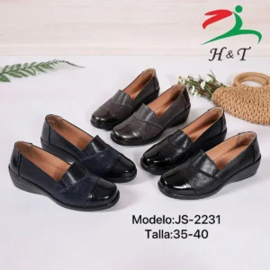 Mocasín Elegante Plataforma Mujer/JS-2231