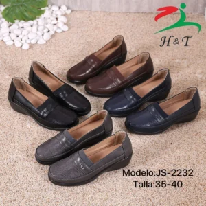 Mocasín Elegante Plataforma Mujer/JS-2232