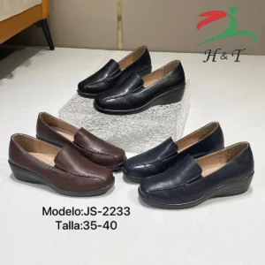 Mocasín Cómodo Diseño Cerrado Sobrio/JS-2233